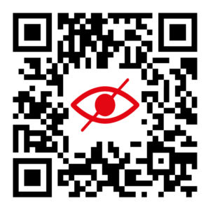 QR Identificado para acceder al Folleto EASY Barcelona (adaptado para personas con discapacidad visual).